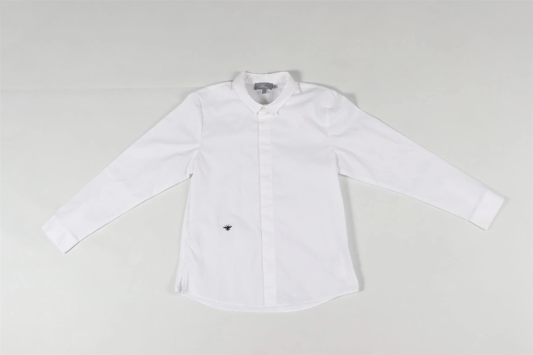 CHRISTIAN DIOR WHITE KIDS BOYS COTTON SHIRT 8 YEARS - Image 2