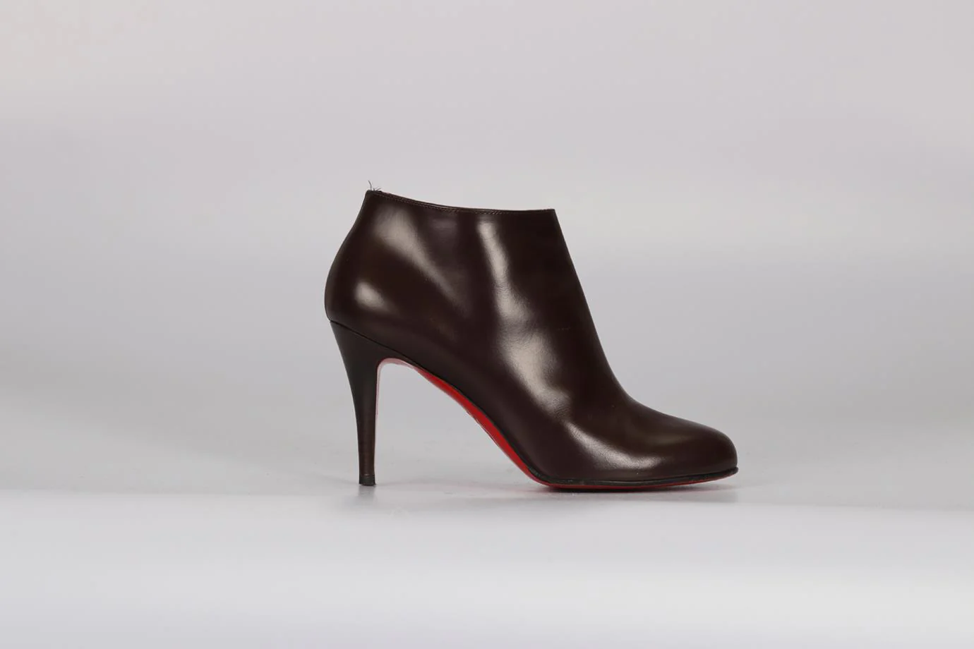 CHRISTIAN LOUBOUTIN LEATHER ANKLE BOOTS EU 39 UK 6 US 9 - Image 2