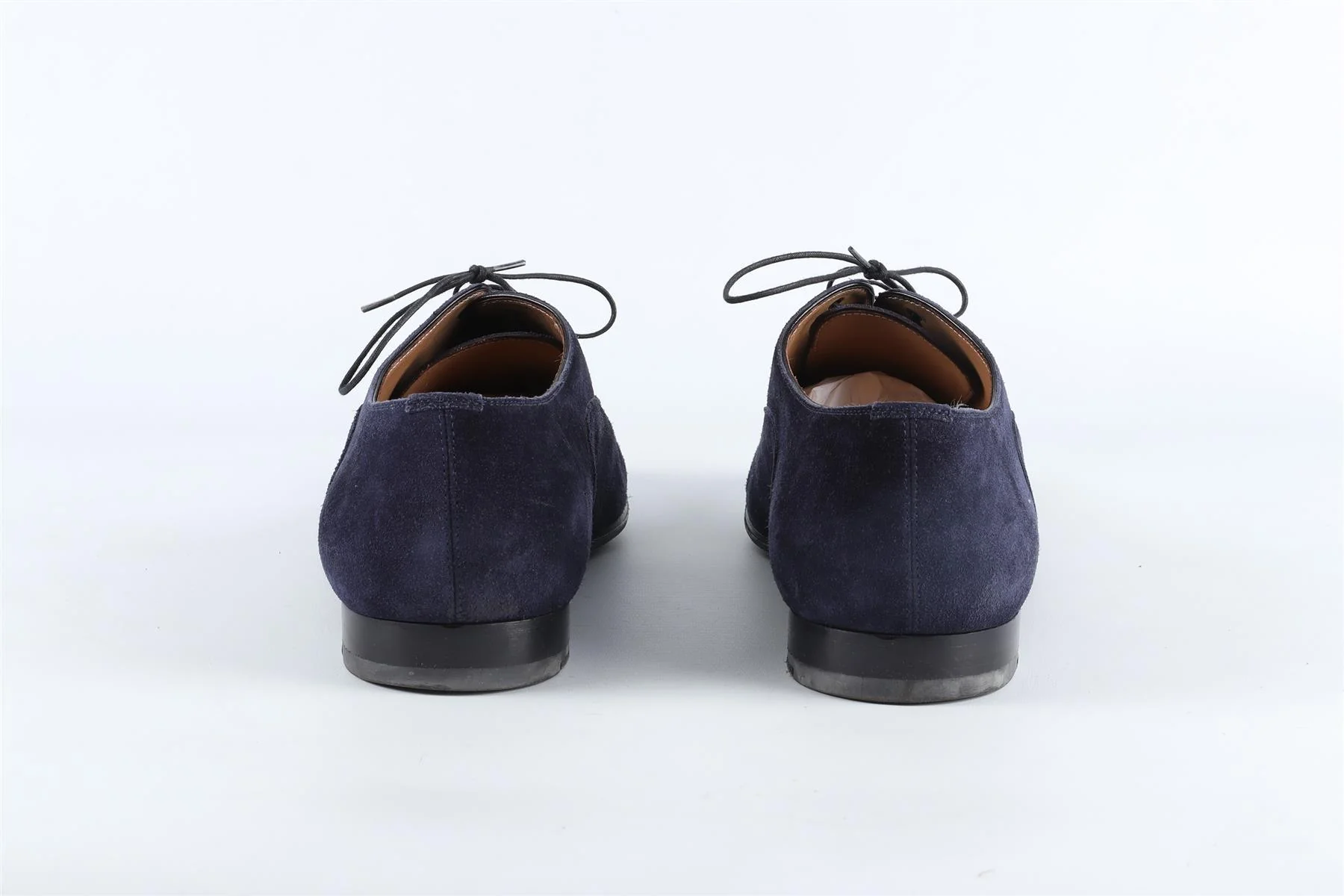 CHRISTIAN LOUBOUTIN NAVY MEN'S SUEDE LOAFERS EU 45 UK 11 US 12 - Image 5