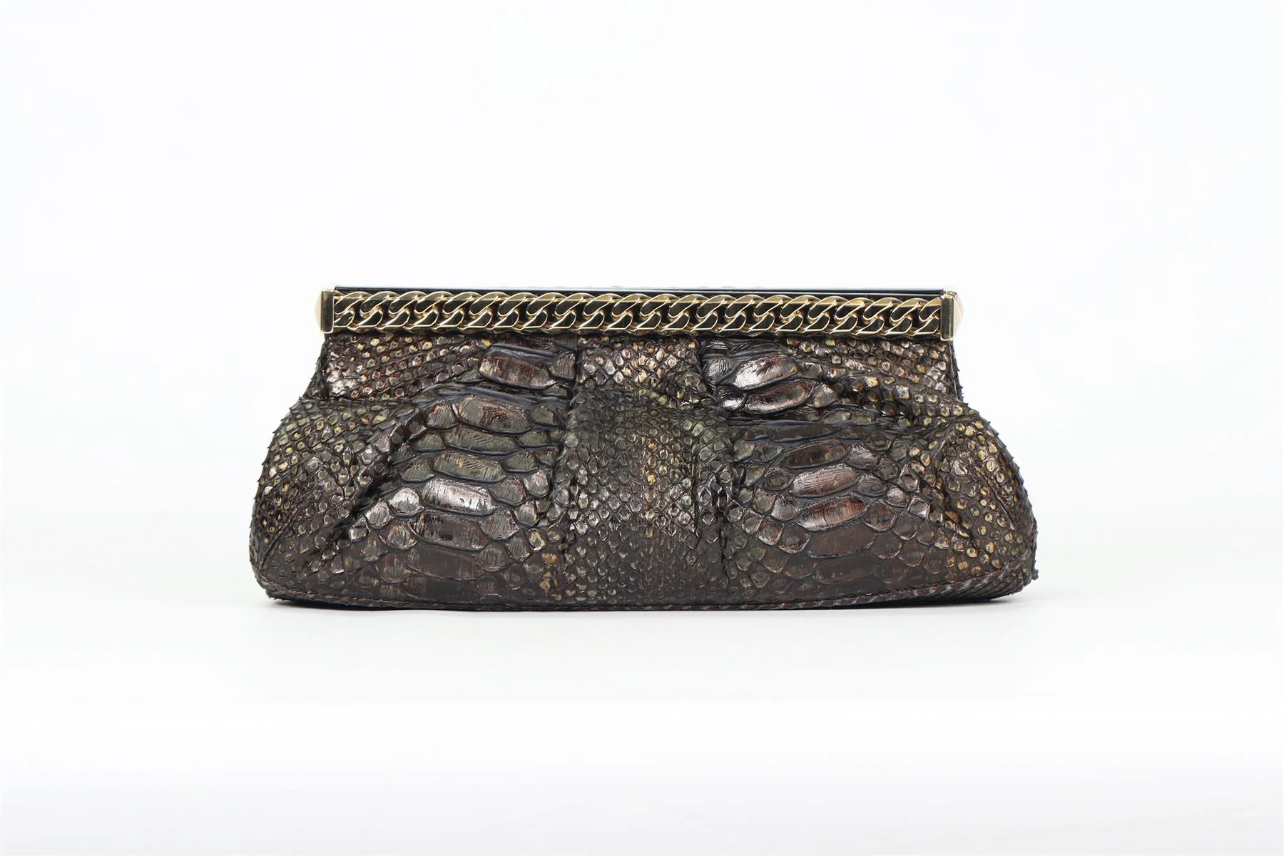 CHRISTIAN LOUBOUTIN SNAKESKIN CLUTHCH - Image 2