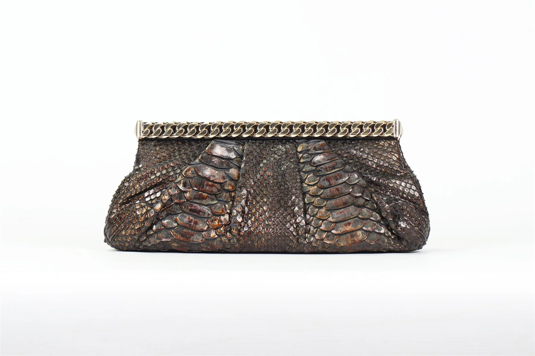 CHRISTIAN LOUBOUTIN SNAKESKIN CLUTHCH - Image 6