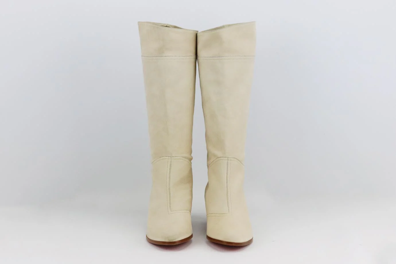 CHRISTIAN LOUBOUTIN SUEDE BOOTS EU 39.5 UK 6.5 US 9.5 - Image 3