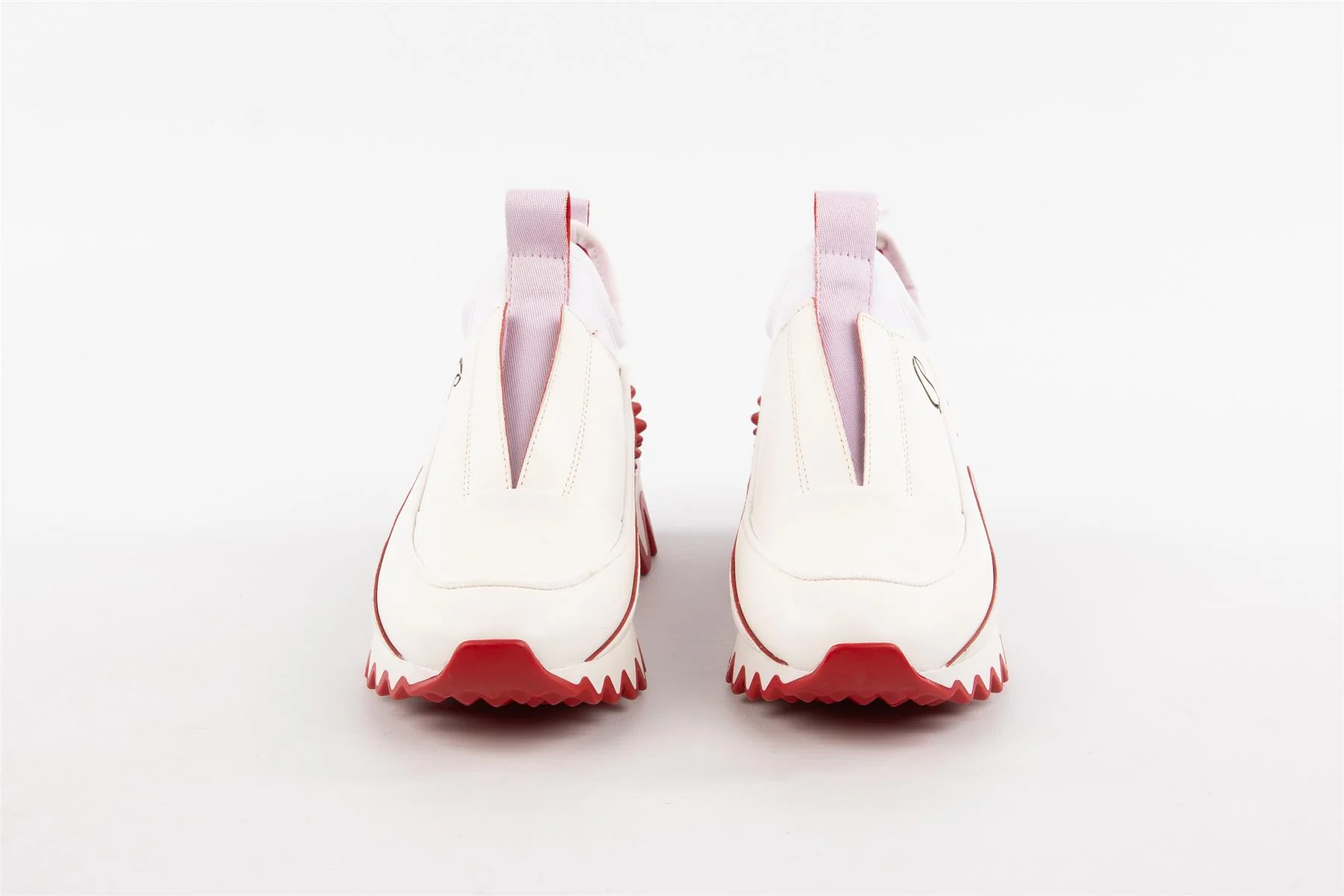 CHRISTIAN LOUBOUTIN WHITE KIDS GIRLS SNEAKERS EU 29 UK 10.5 US 11.5 - Image 3