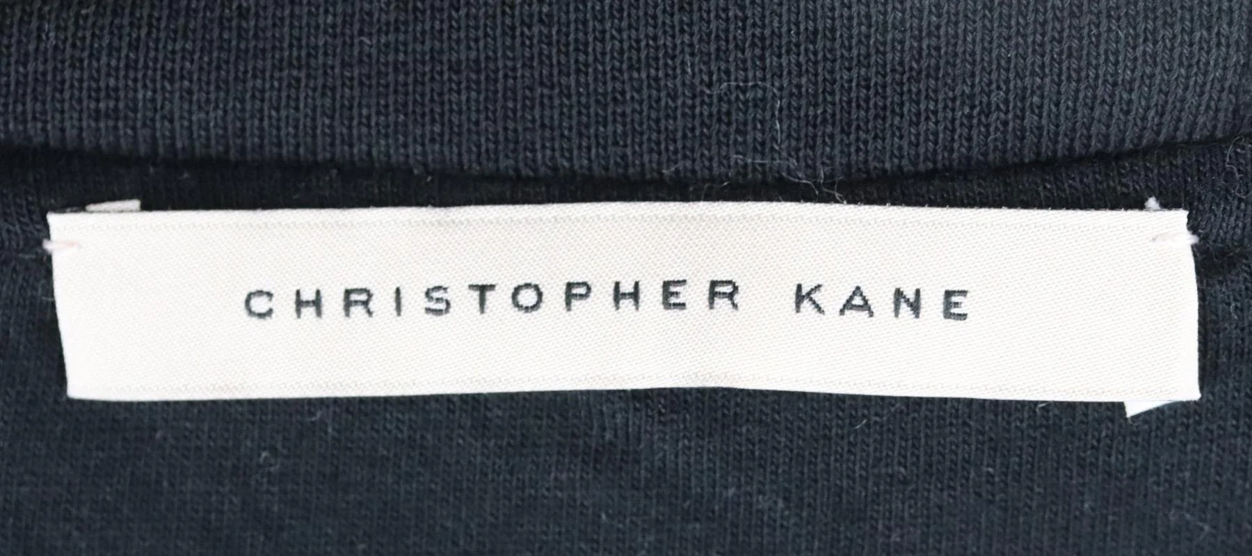 CHRISTOPHER KANE CROPPED EMBELLISHED COTTON SWEATSHIRT SMALL - Image 5