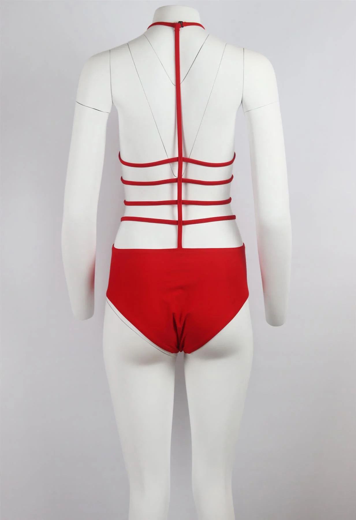 CHROMAT AMELIA CUTOUT HALTERNECK SWIMSUIT LARGE - Image 4