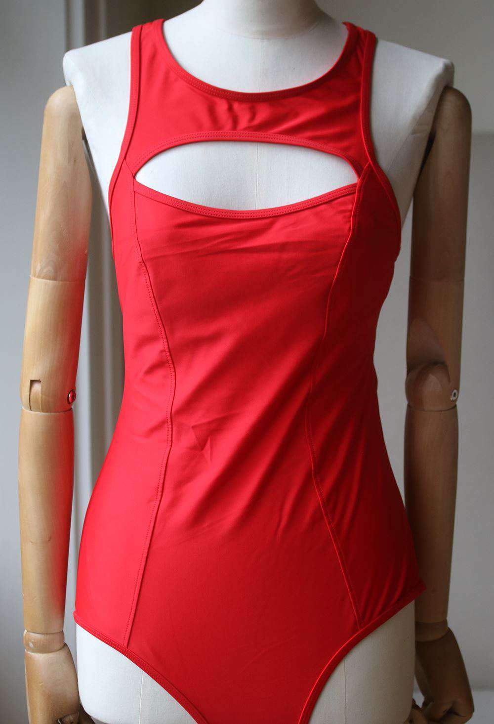 CHROMAT SALDANA RACERBACK ONE-PIECE SWIMSUIT LARGE - Image 3