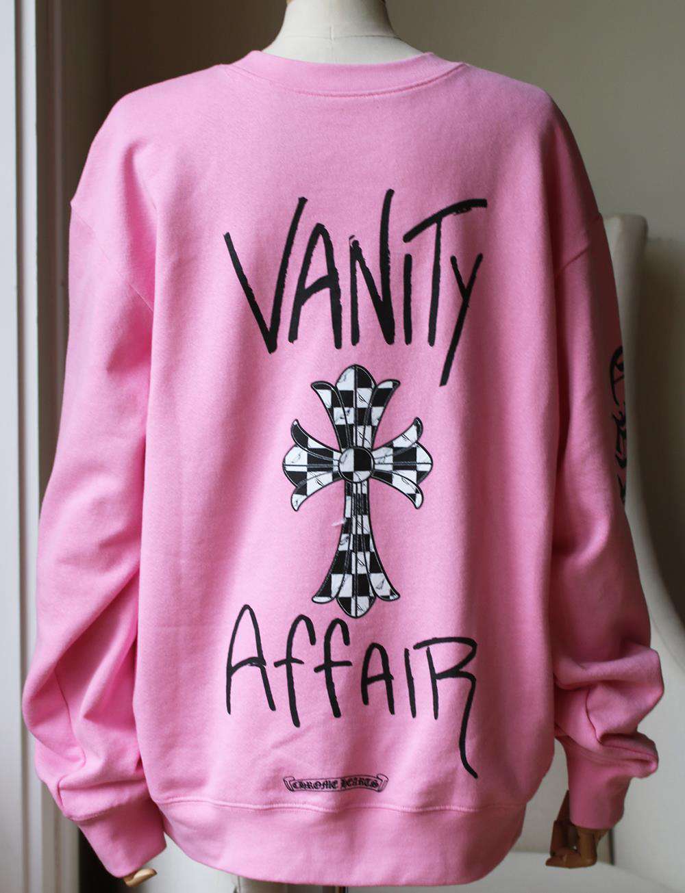CHROME HEARTS + MATTY BOY PRINTED COTTON JERSEY SWEATSHIRT LARGE