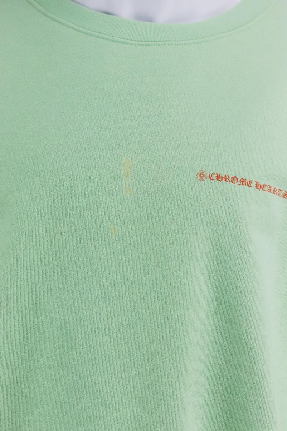 CHROME HEARTS + MATTY BOY PRINTED COTTON TERRY SWEATSHIRT XLARGE - Image 4