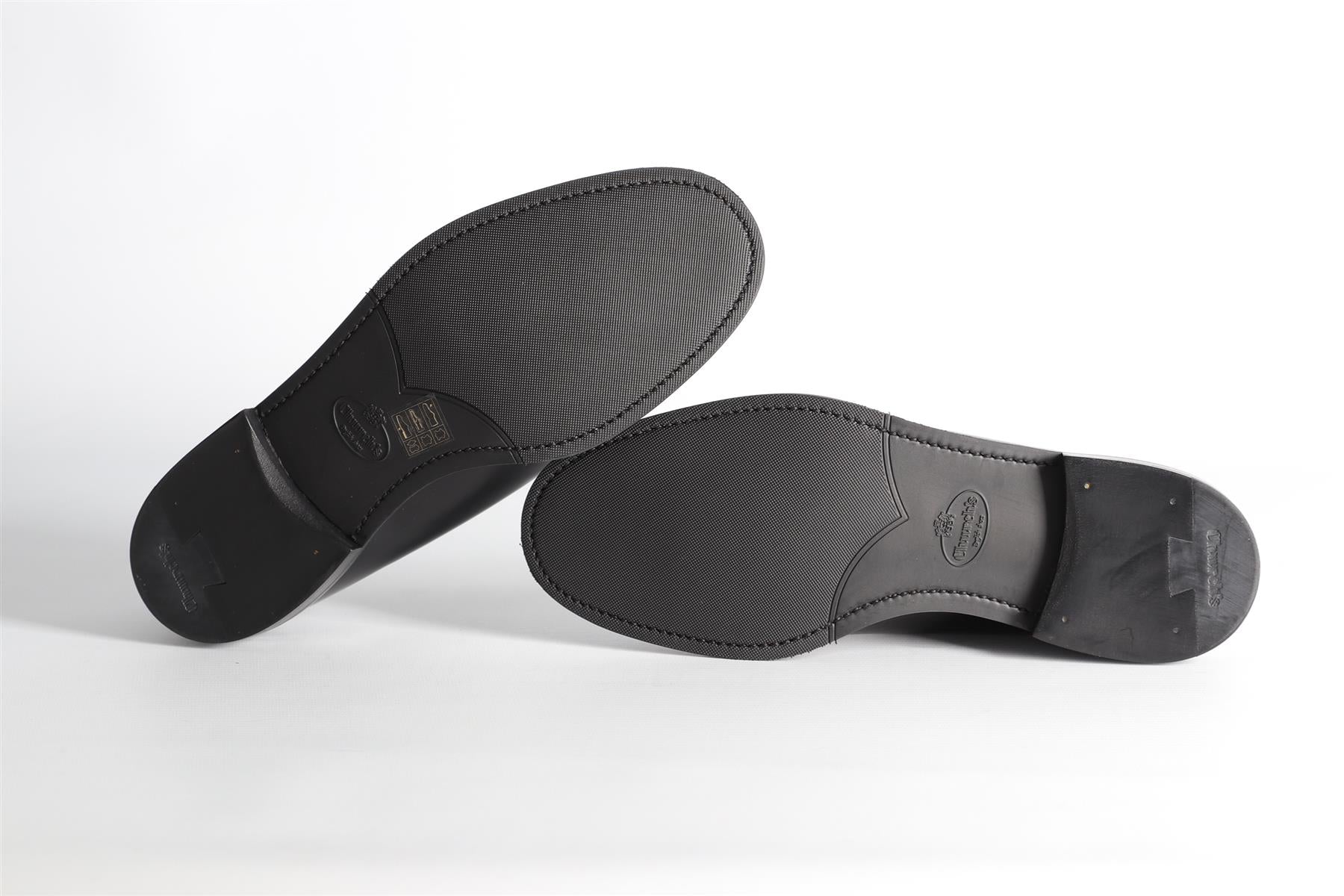 CHURCH'S BLACK LEATHER DERBY SHOES EU 40 UK 7 US 10 - Image 6