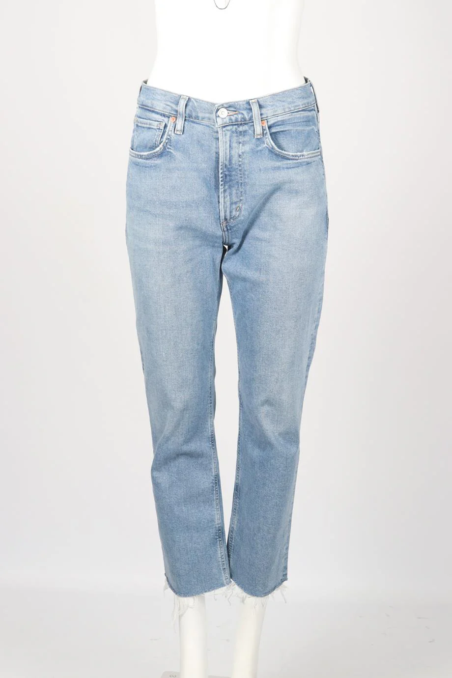 CITIZENS OF HUMANITY STRAIGHT LEG JEANS W27 UK 8-10 - Image 2