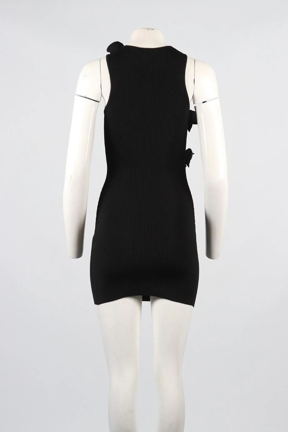 COPERNI RIBBED KNIT MINI DRESS XSMALL - Image 4