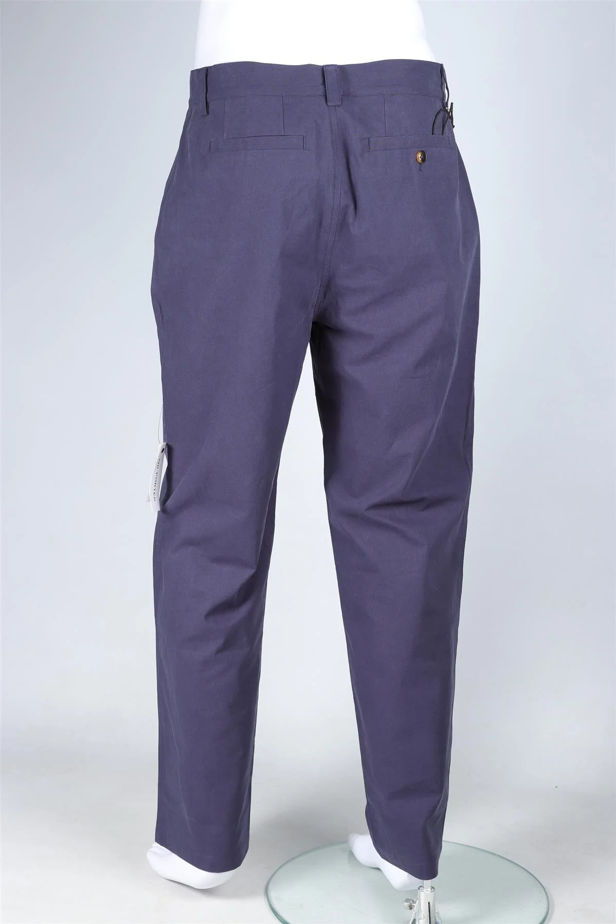 CORRIDOR NAVY MEN'S COTTON STRAIGHT LEG PANTS UK/US W30 - Image 4