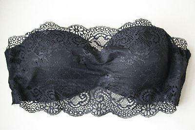 COSABELLA BLACK THEA PADDED BANDEAU BRA 32D - Image 6