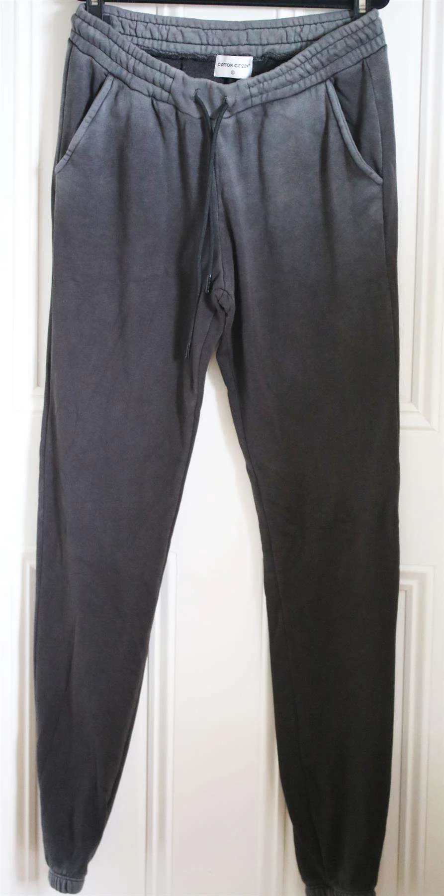 COTTON CITIZEN ASPEN COTTON JERSEY TRACK PANTS SMALL