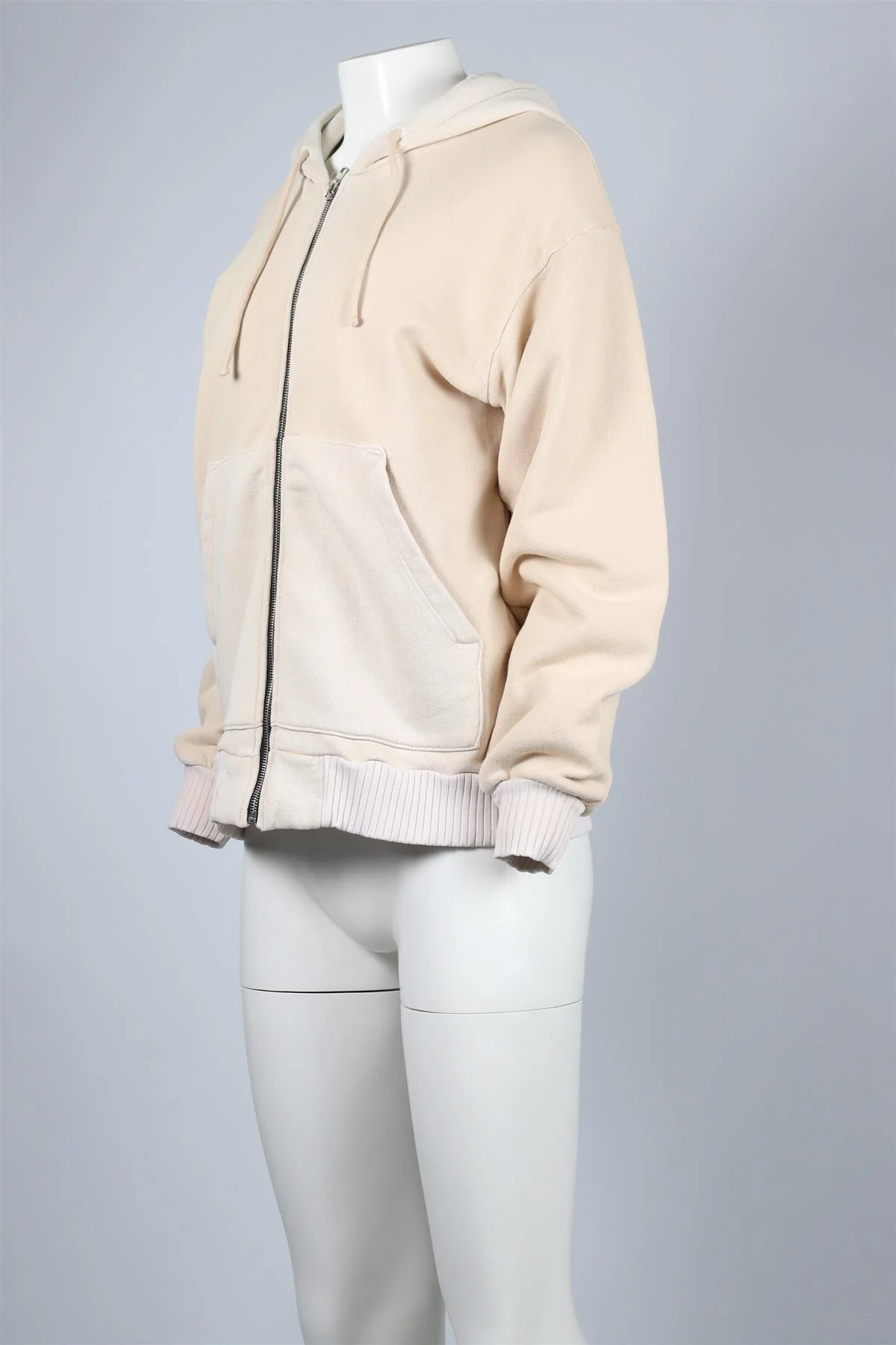 COTTON CITIZEN BEIGE COTTON HOODIE XSMALL - Image 3