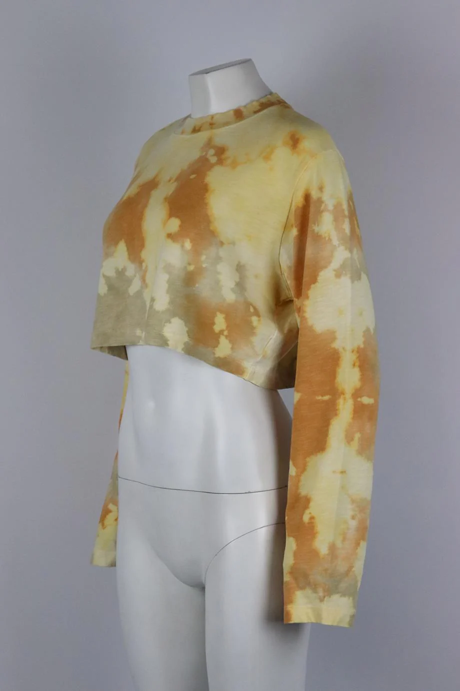 COTTON CITIZEN CROPPED TIE DYED COTTON TOP SMALL - Image 3