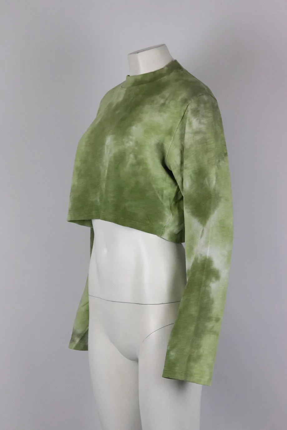 COTTON CITIZEN CROPPED TIE DYED COTTON TOP SMALL - Image 3
