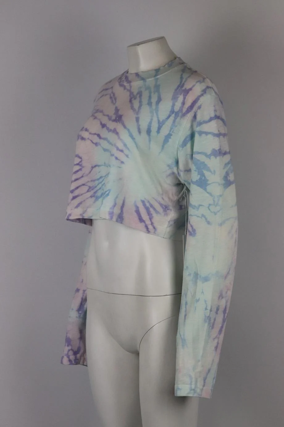 COTTON CITIZEN CROPPED TIE DYED COTTON TOP SMALL - Image 3