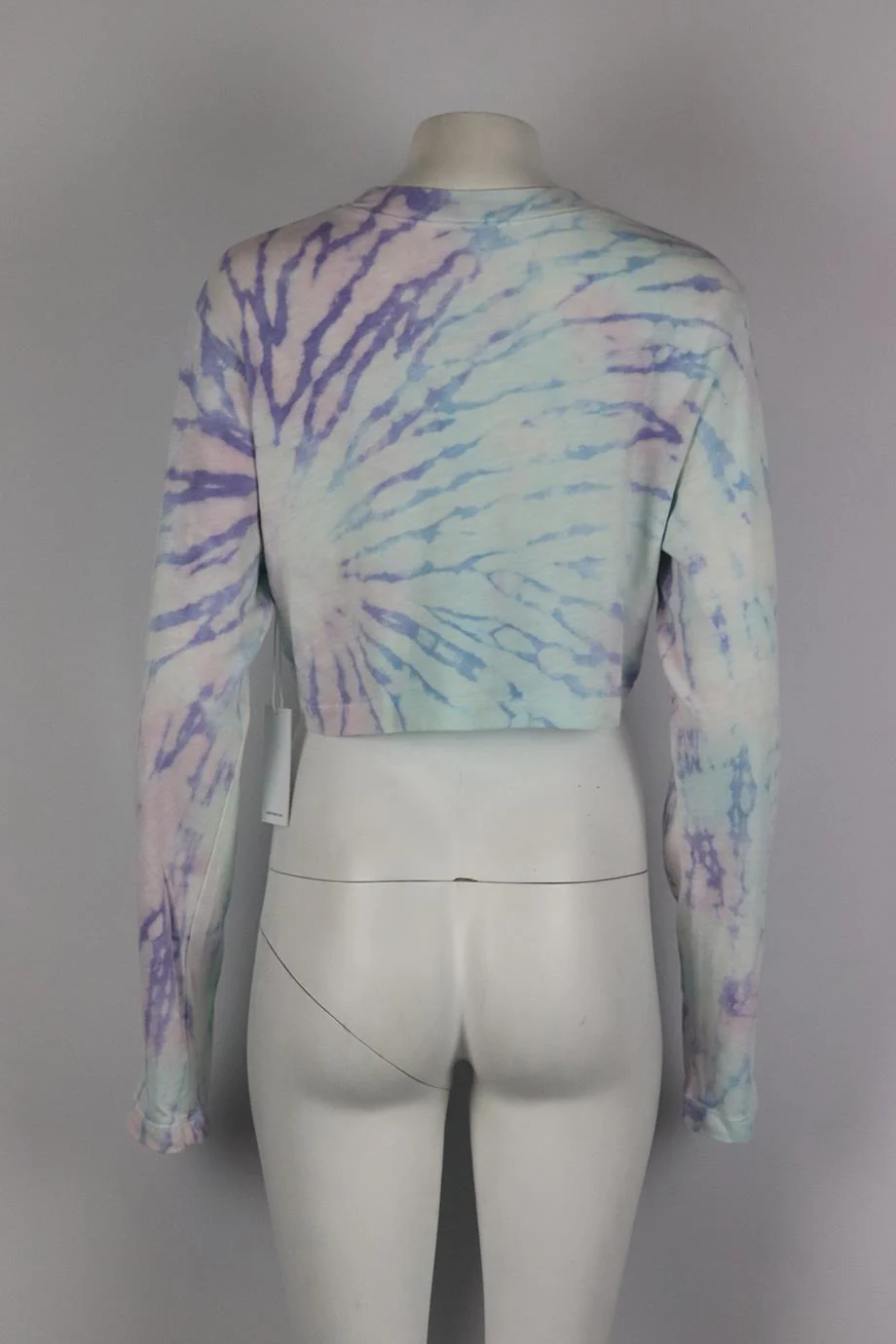 COTTON CITIZEN CROPPED TIE DYED COTTON TOP SMALL - Image 4