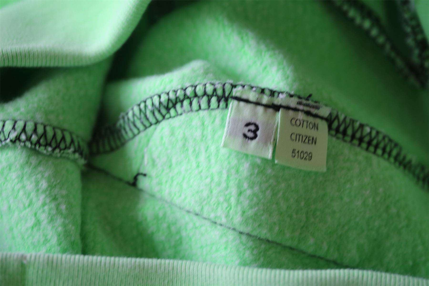 COTTON CITIZEN GIRLS GREEN SWEATPANTS 3 YEARS - Image 4