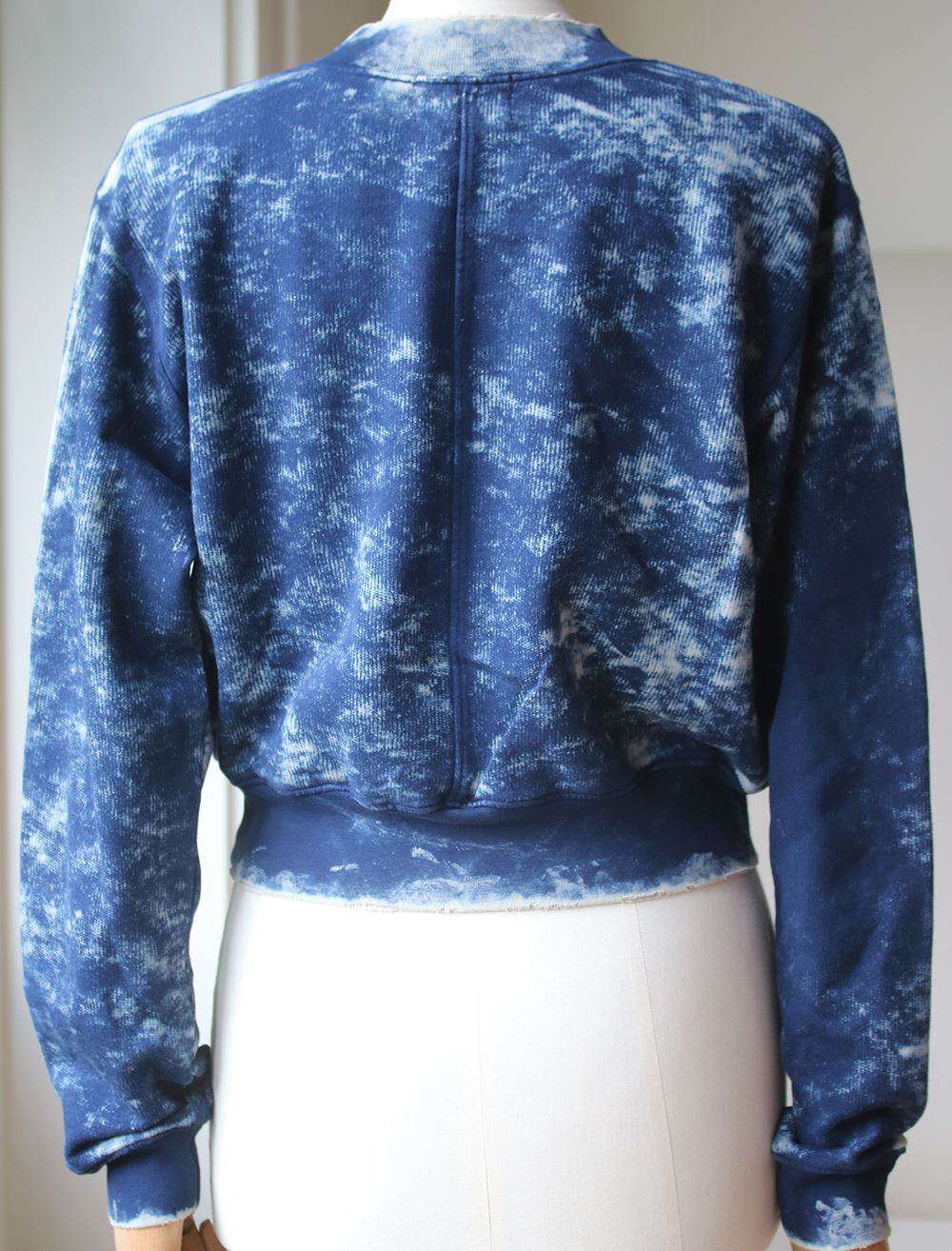COTTON CITIZEN MILAN CROPPED CREW NECK SWEATER XSMALL - Image 5