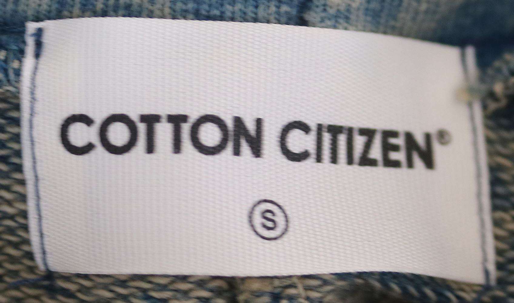 COTTON CITIZEN MILAN CROPPED PULLOVER HOODIE SMALL - Image 4