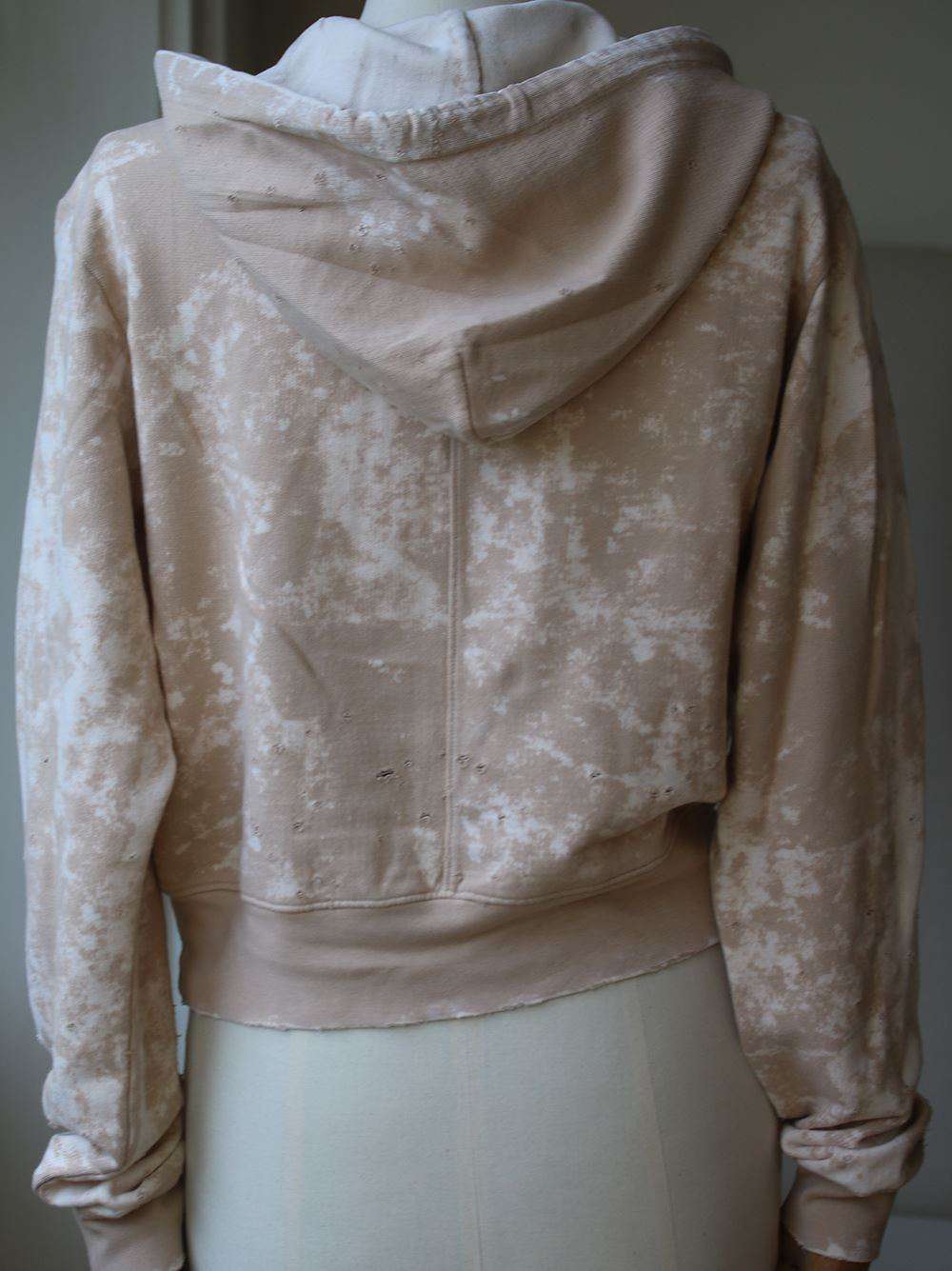 COTTON CITIZEN MILAN CROPPED PULLOVER HOODIE SMALL - Image 5