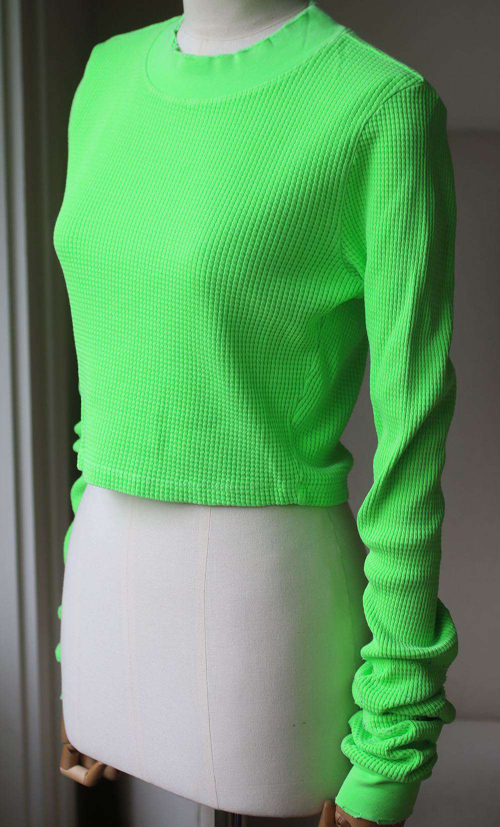 COTTON CITIZEN MONACO CROP SWEATER SMALL - Image 2