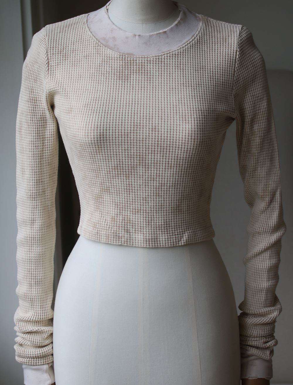 COTTON CITIZEN MONACO CROP SWEATER XSMALL