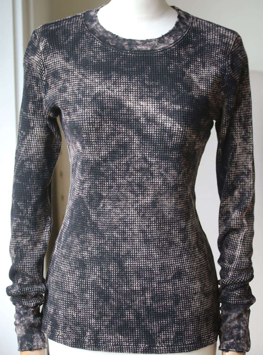 COTTON CITIZEN MONACO THERMAL PULLOVER SWEATER SMALL