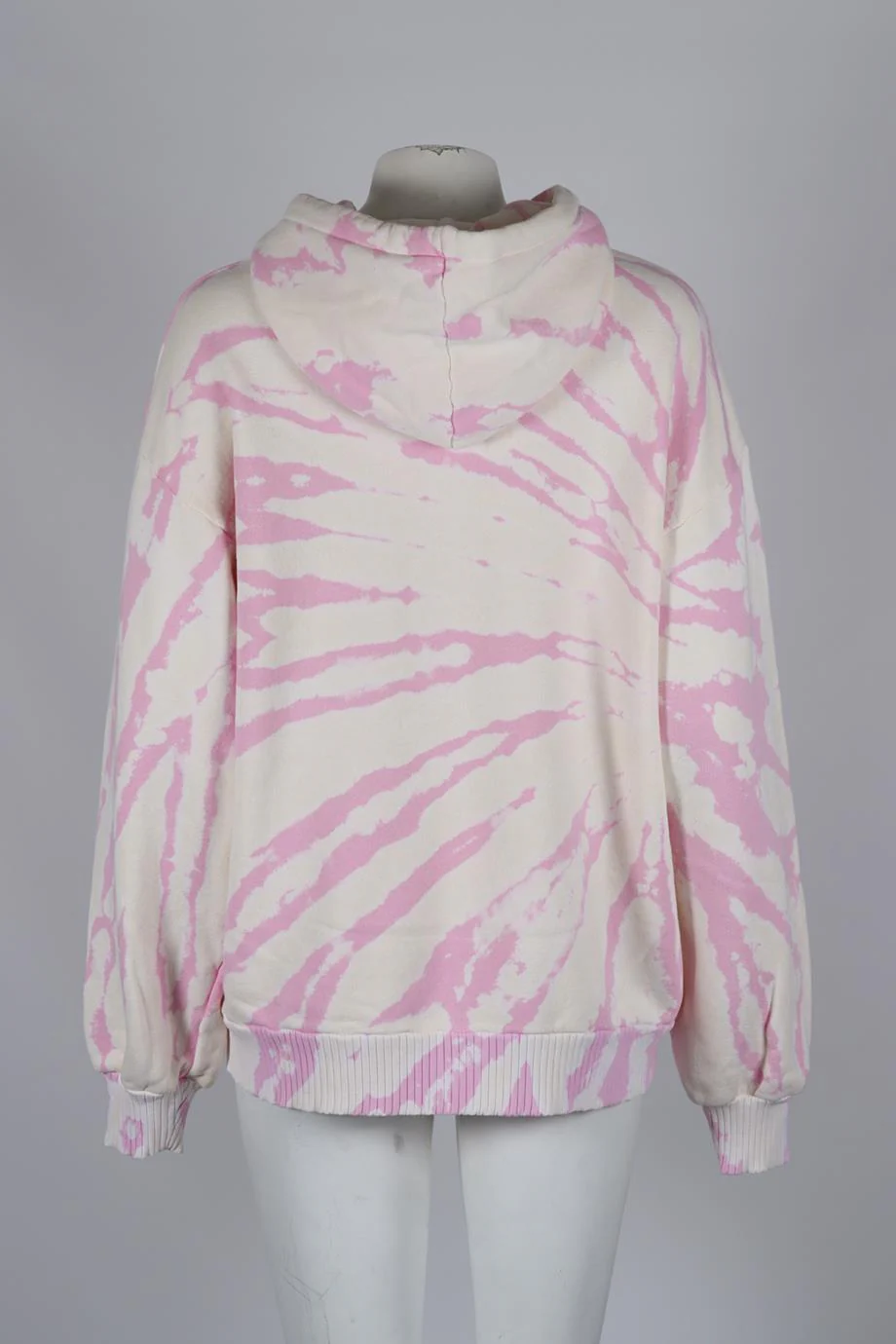 COTTON CITIZEN OVERSIZED TIE DYED COTTON JERSEY HOODIE LARGE - Image 4