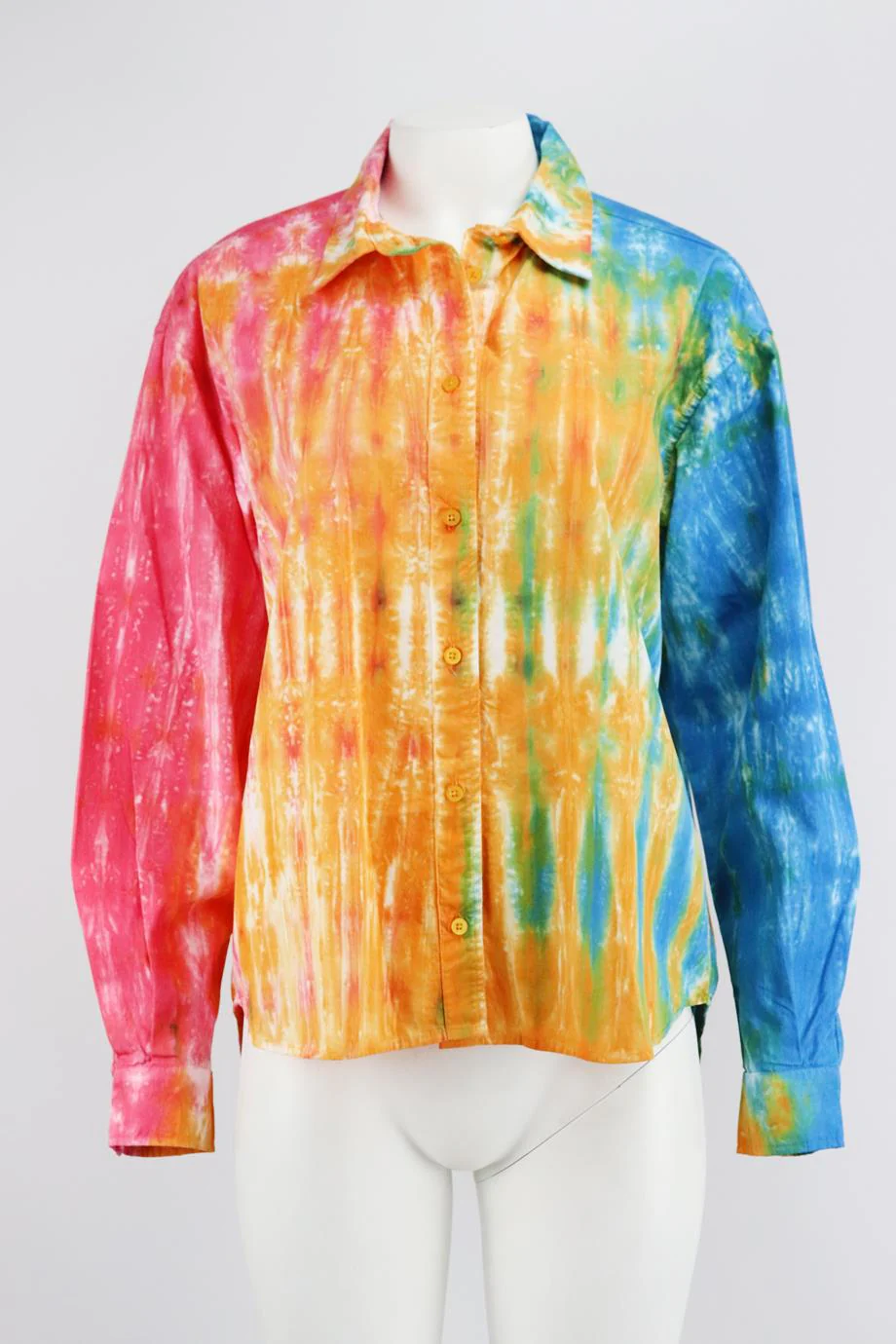 COTTON CITIZEN OVERSIZED TIE DYED COTTON SHIRT SMALL - Image 2