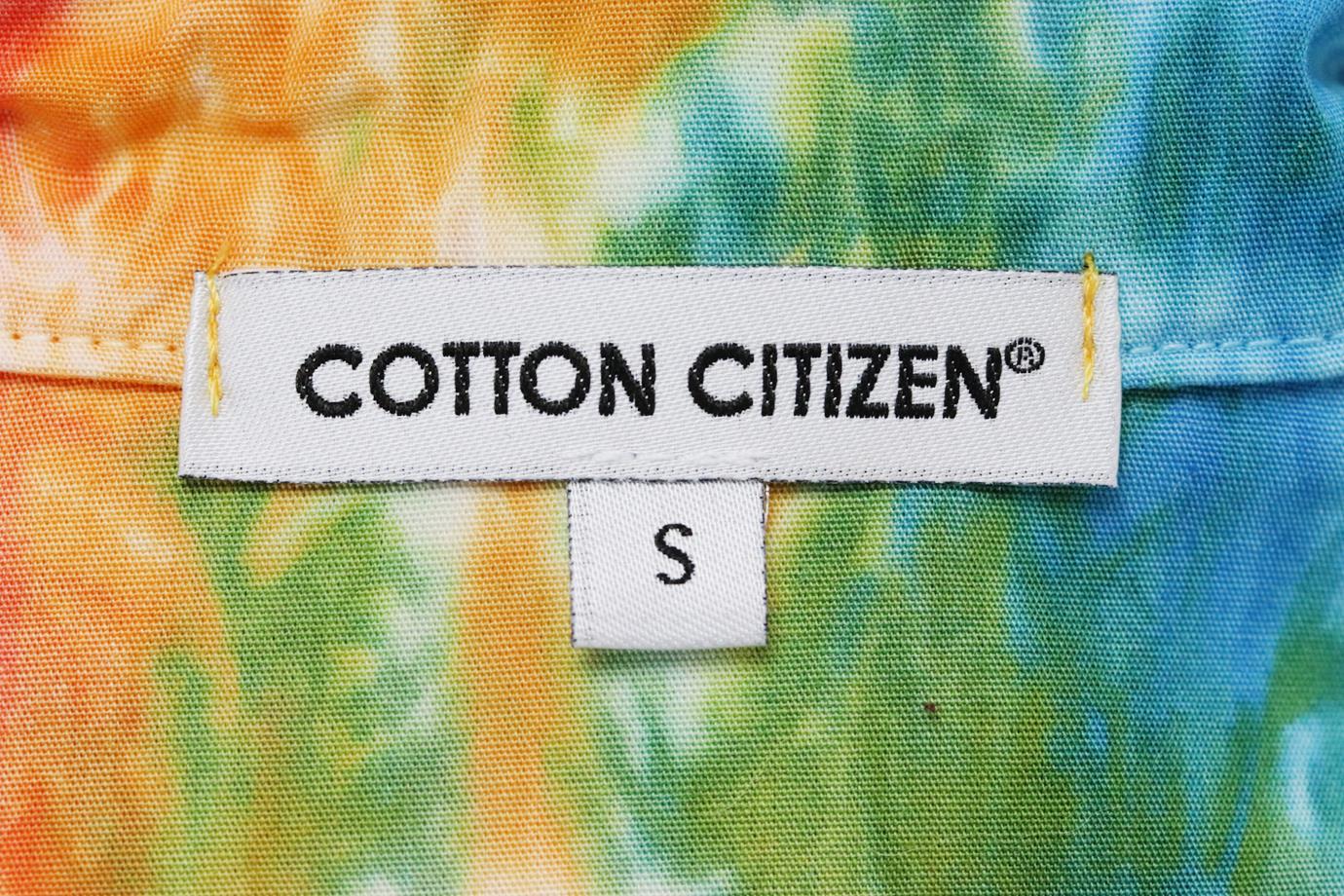 COTTON CITIZEN OVERSIZED TIE DYED COTTON SHIRT SMALL - Image 5