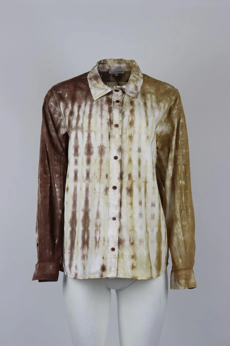 COTTON CITIZEN OVERSIZED TIE DYED COTTON SHIRT XSMALL - Image 2