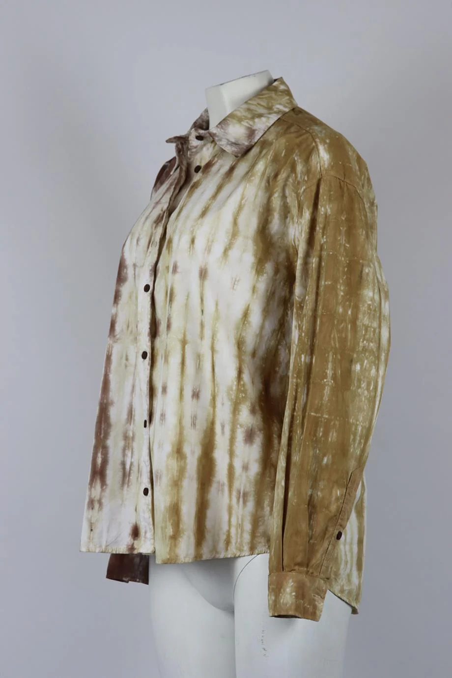 COTTON CITIZEN OVERSIZED TIE DYED COTTON SHIRT XSMALL - Image 3