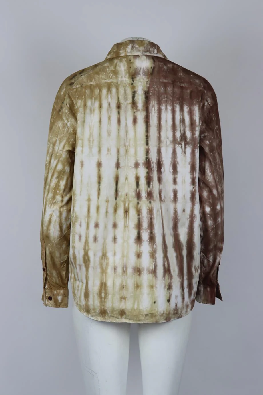 COTTON CITIZEN OVERSIZED TIE DYED COTTON SHIRT XSMALL - Image 4