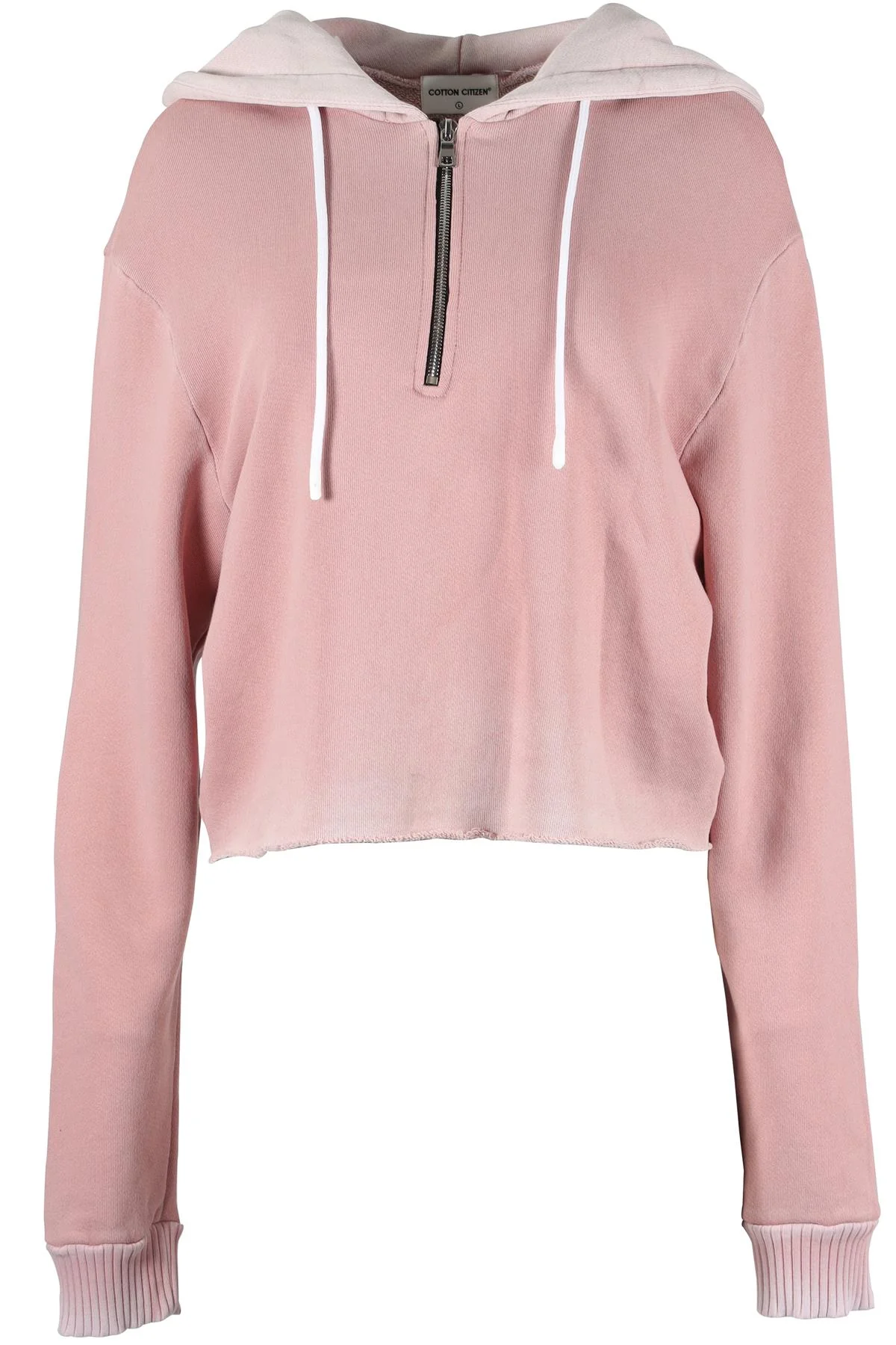 COTTON CITIZEN PINK COTTON HOODIE LARGE - Image 5