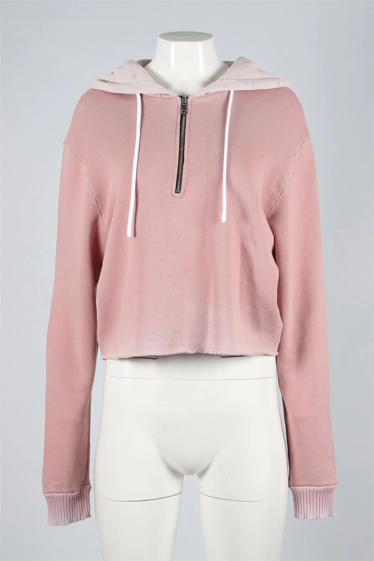 COTTON CITIZEN PINK COTTON HOODIE LARGE - Image 6