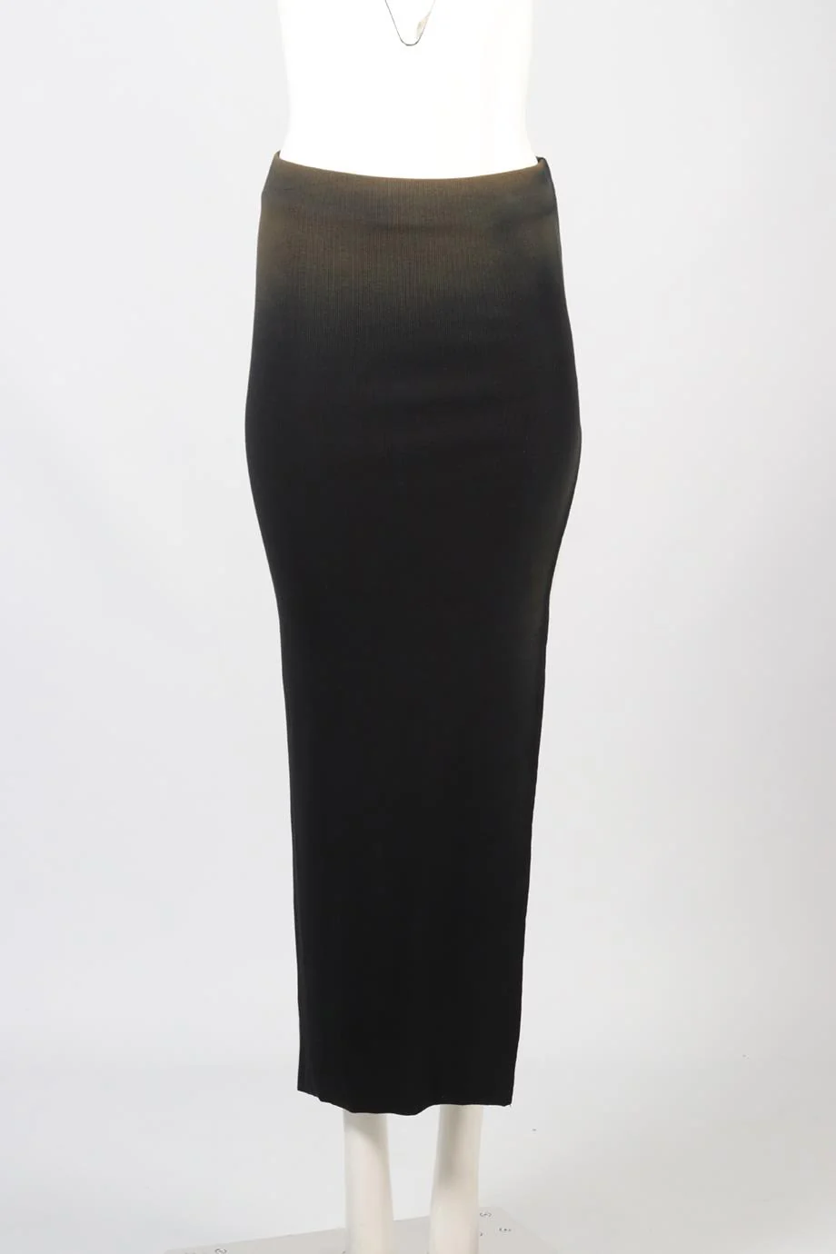 COTTON CITIZEN RIBBED COTTON MAXI SKIRT XSMALL - Image 2