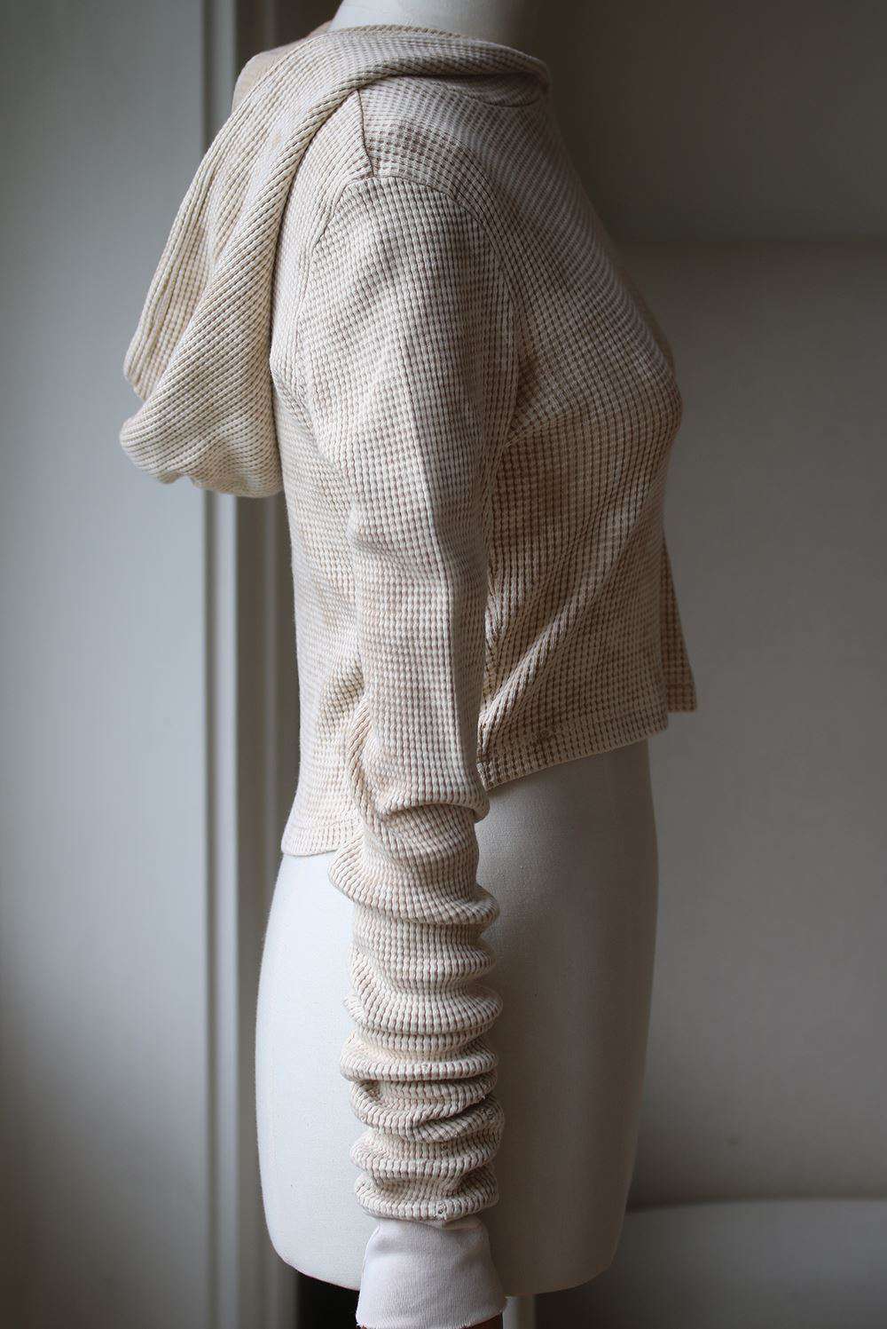 COTTON CITIZEN THE MONACO CROP HOODIE XSMALL - Image 2