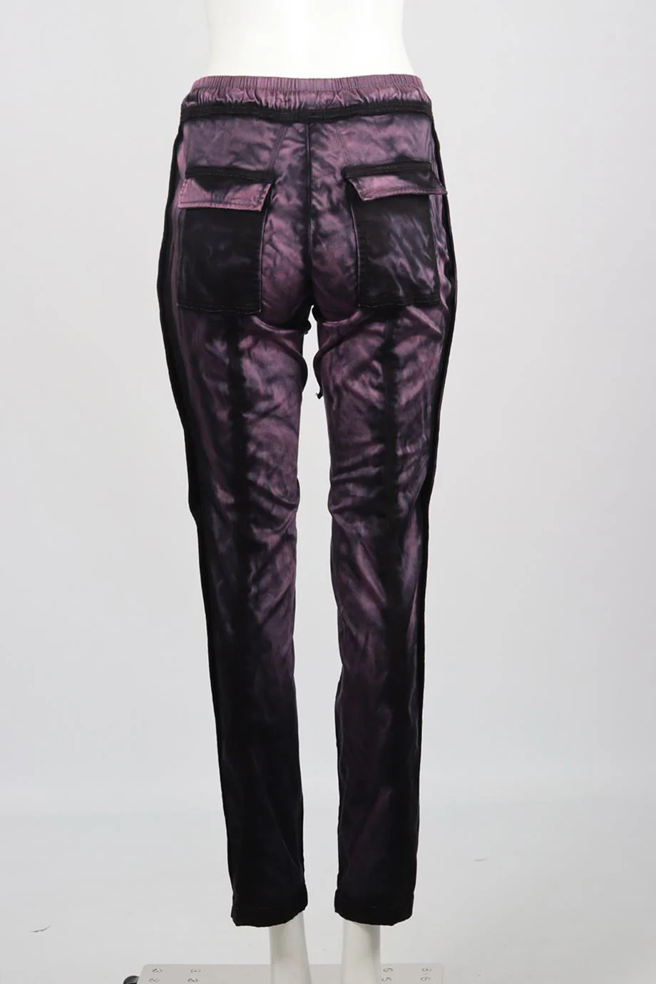 COTTON CITIZEN TIE DYED COTTON BLEND CARGO PANTS XSMALL - Image 4