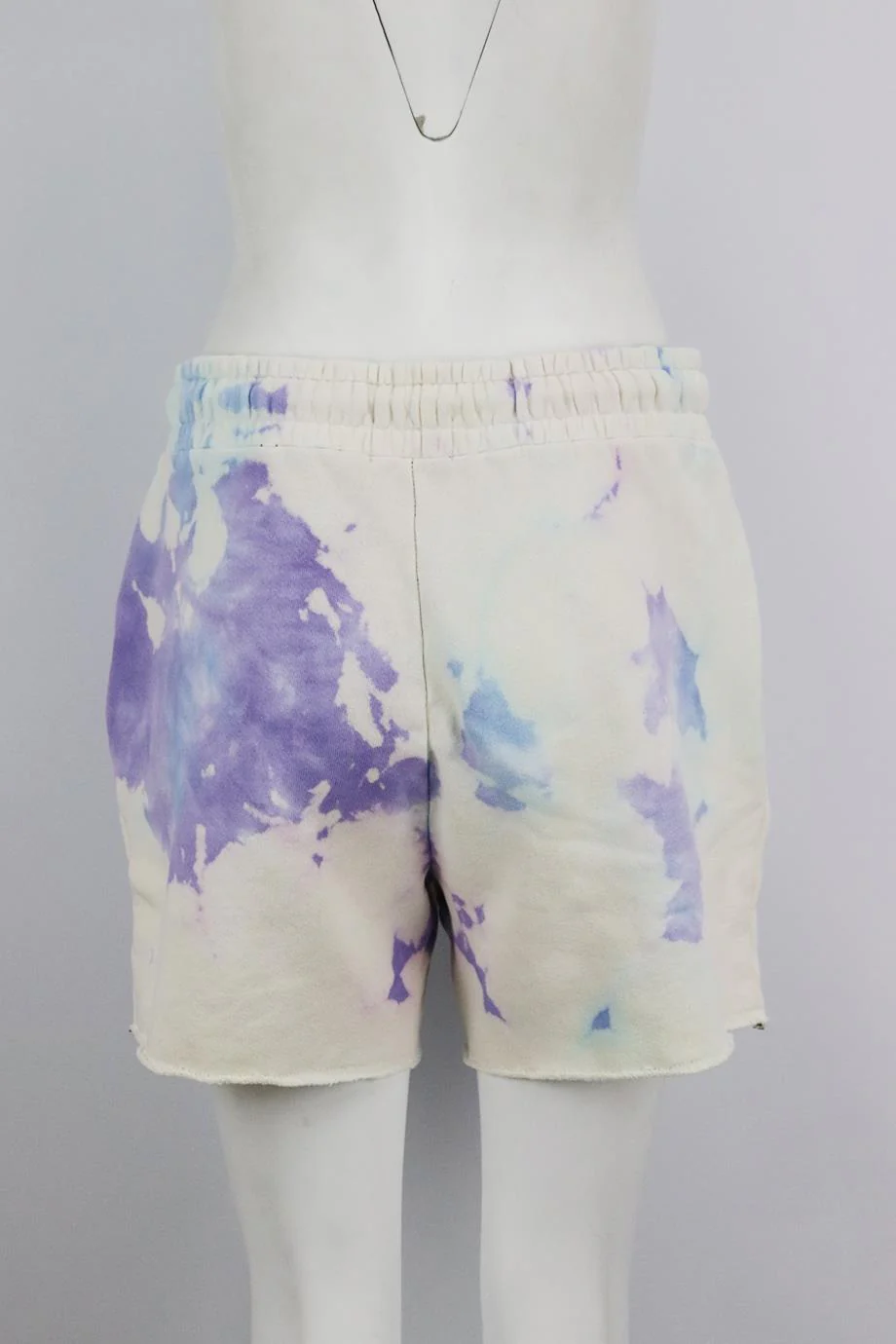 COTTON CITIZEN TIE DYED COTTON JERSEY SHORTS LARGE - Image 4