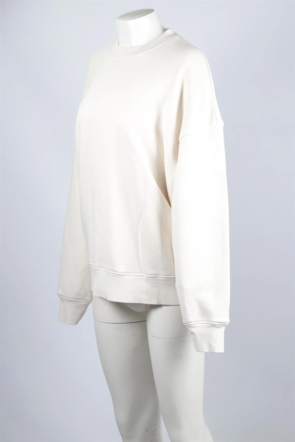 COTTON CITIZEN WHITE COTTON SWEATSHIRT SMALL - Image 3