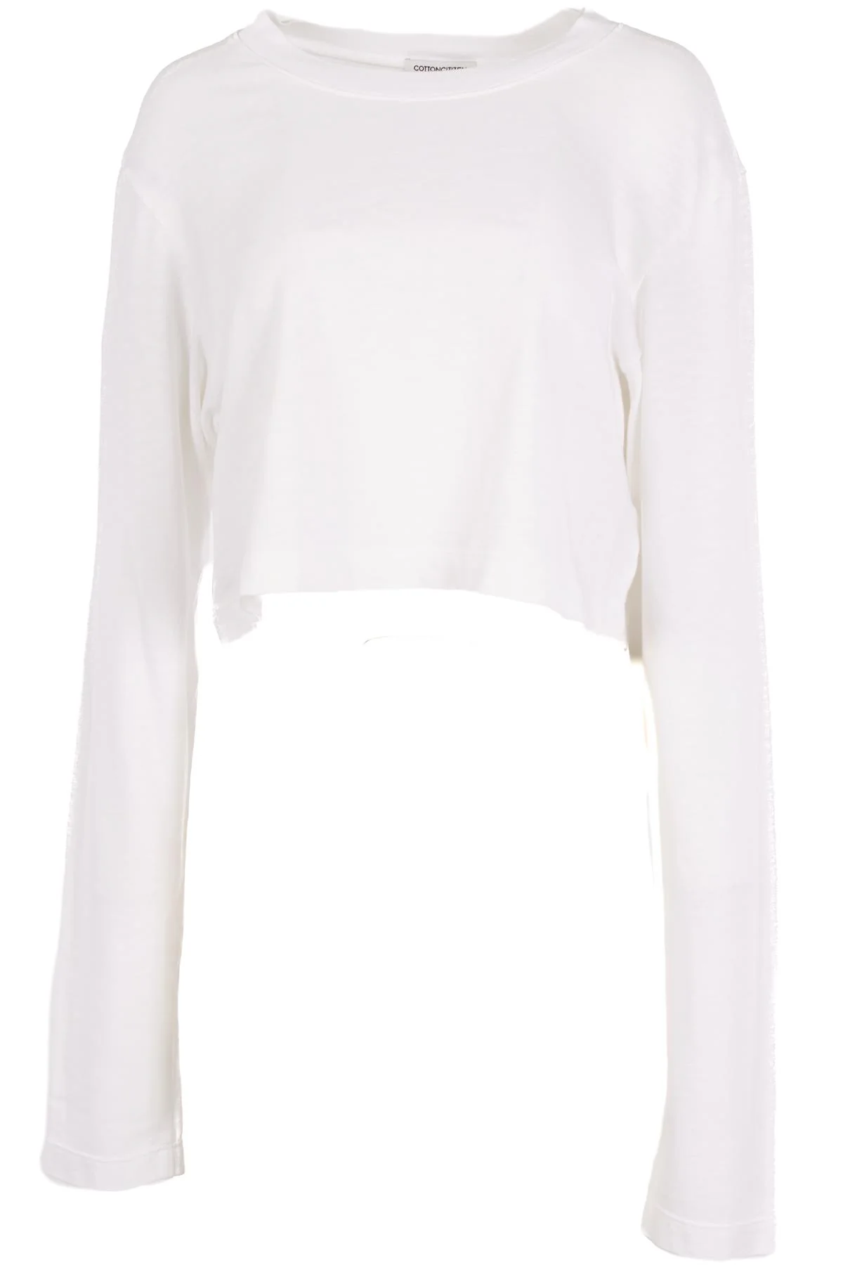COTTON CITIZEN WHITE COTTON TOP MEDIUM