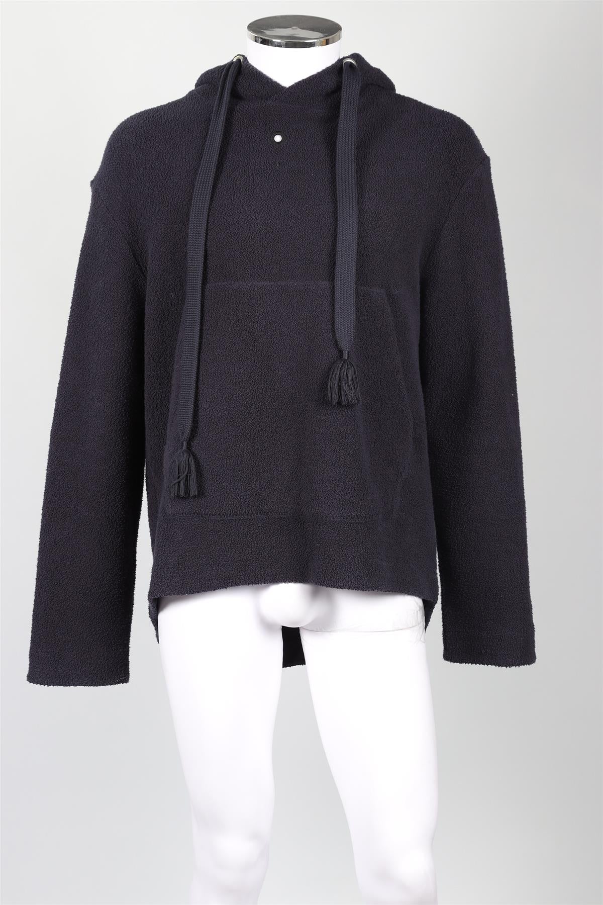 CRAIG GREEN NAVY MEN'S COTTON HOODIE SMALL - Image 2