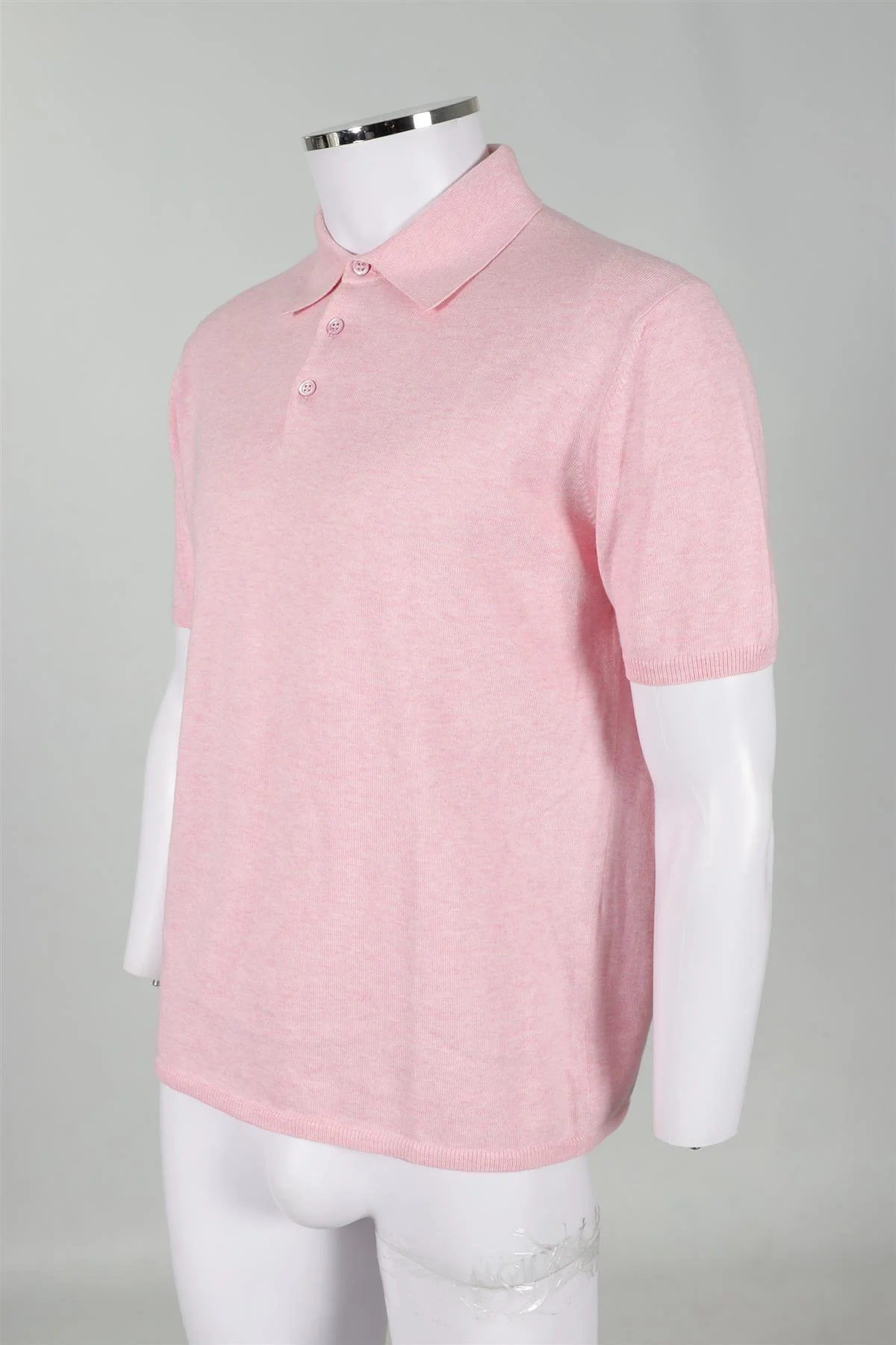 CRUCIANI PINK MEN'S COTTON POLO SHIRT IT 52 UK 42 - Image 3