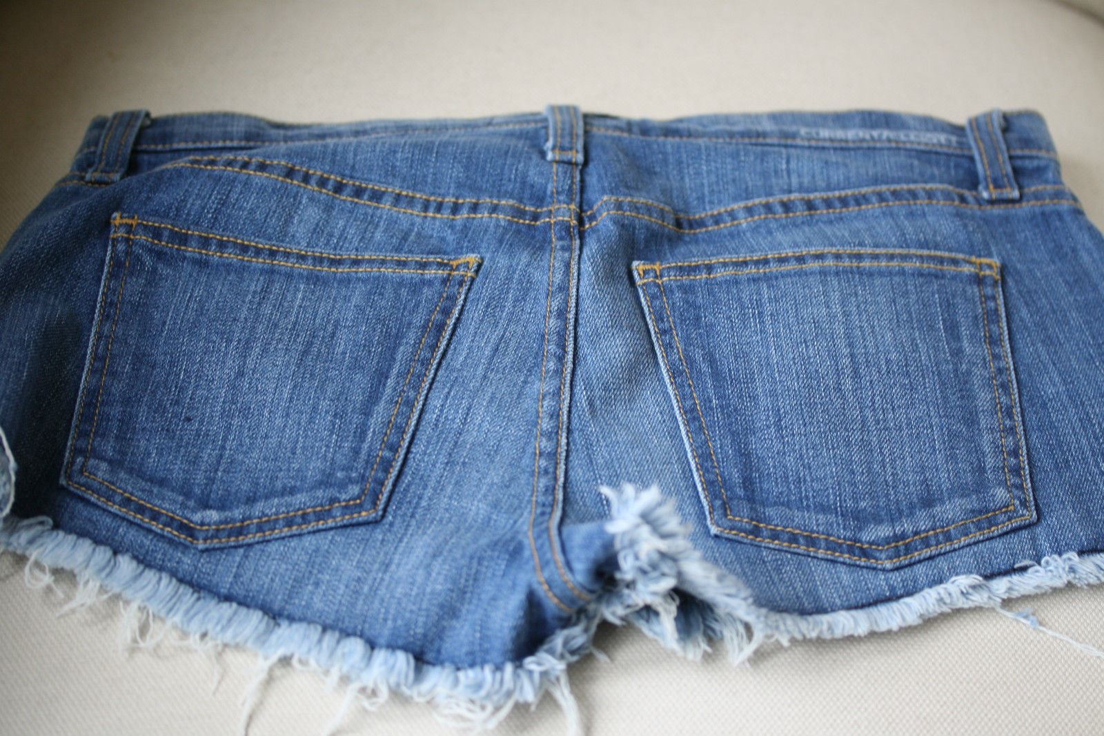 CURRENT ELLIOTT CONCERT CRUISER DENIM SHORTS W27 UK 8/10 - Image 3