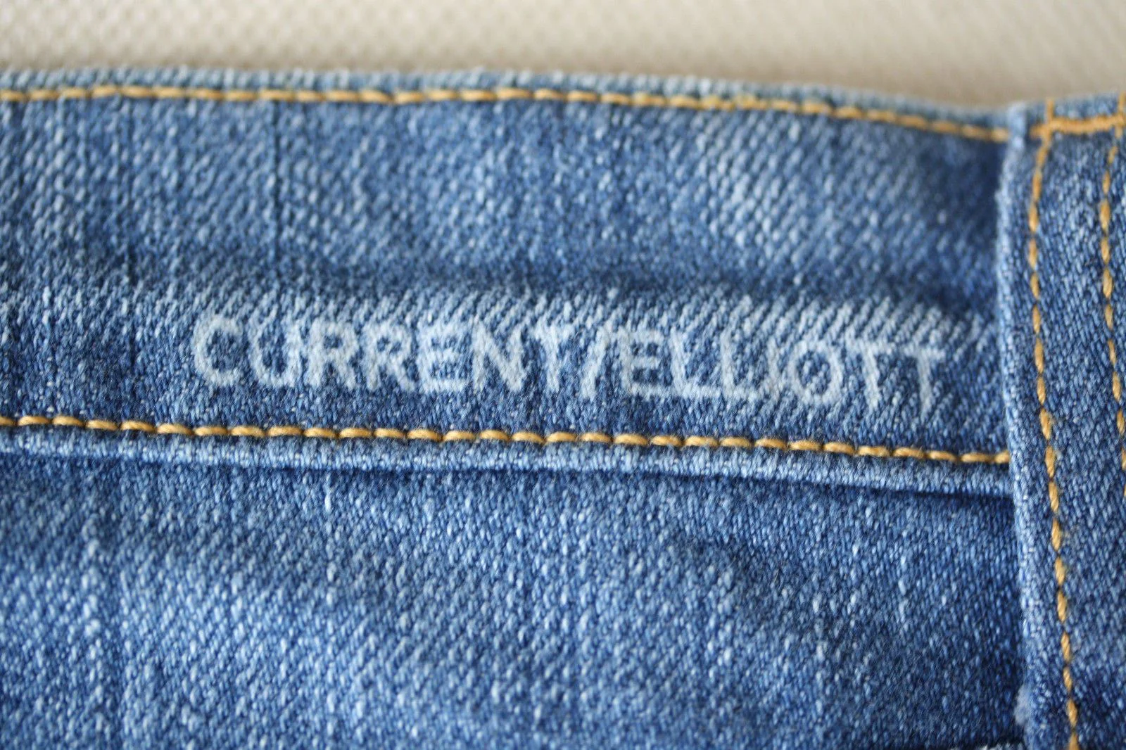 CURRENT ELLIOTT CONCERT CRUISER DENIM SHORTS W27 UK 8/10 - Image 7