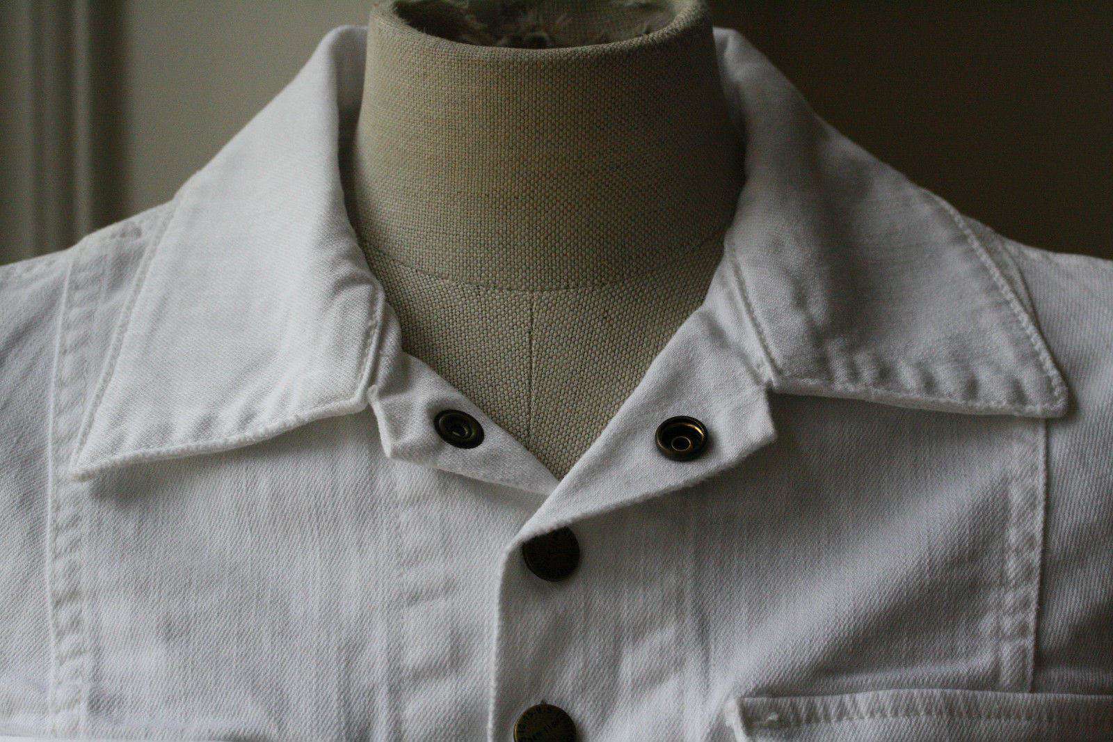 CURRENT/ELLIOTT THE SNAP JACKET IN SUGAR 1 UK 8 - Image 5