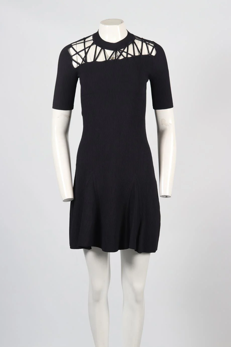 CUSHINE ET OCHS RIBBED MINI DRESS MEDIUM - Image 2